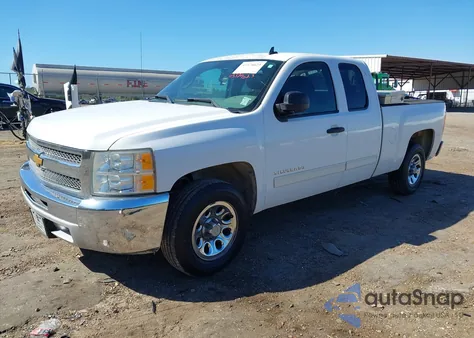 2012 Chevrolet Silverado 1500 Ls из США, поврежденный, VIN 1GCRCREA3CZ307330